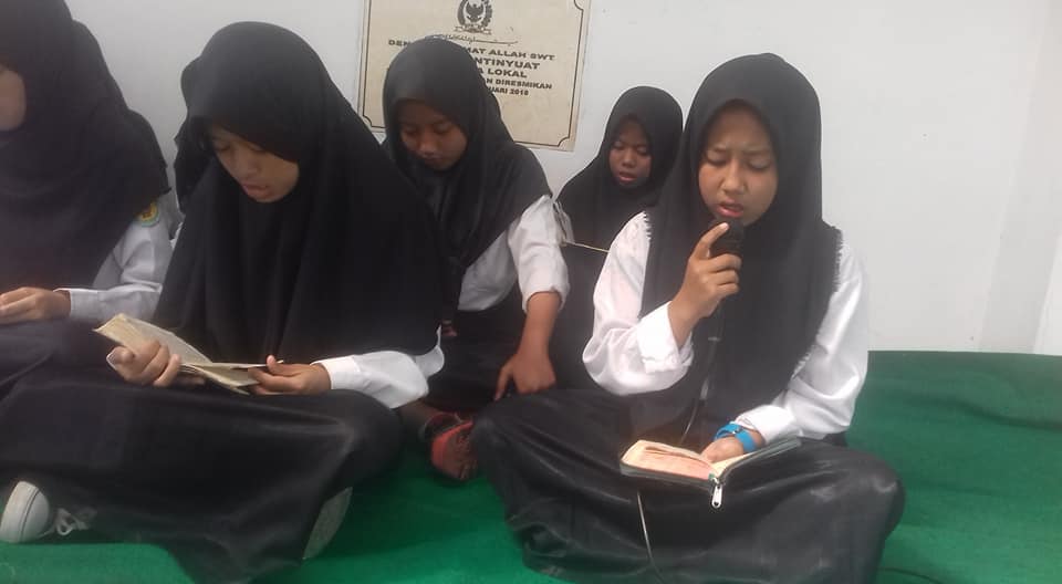 Komunitas Odoz Siswa SMA NU Juntinyuat, Kembali Gelar Khotmil Qur’an